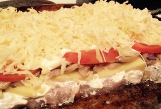 Запеканка по-итальянски .