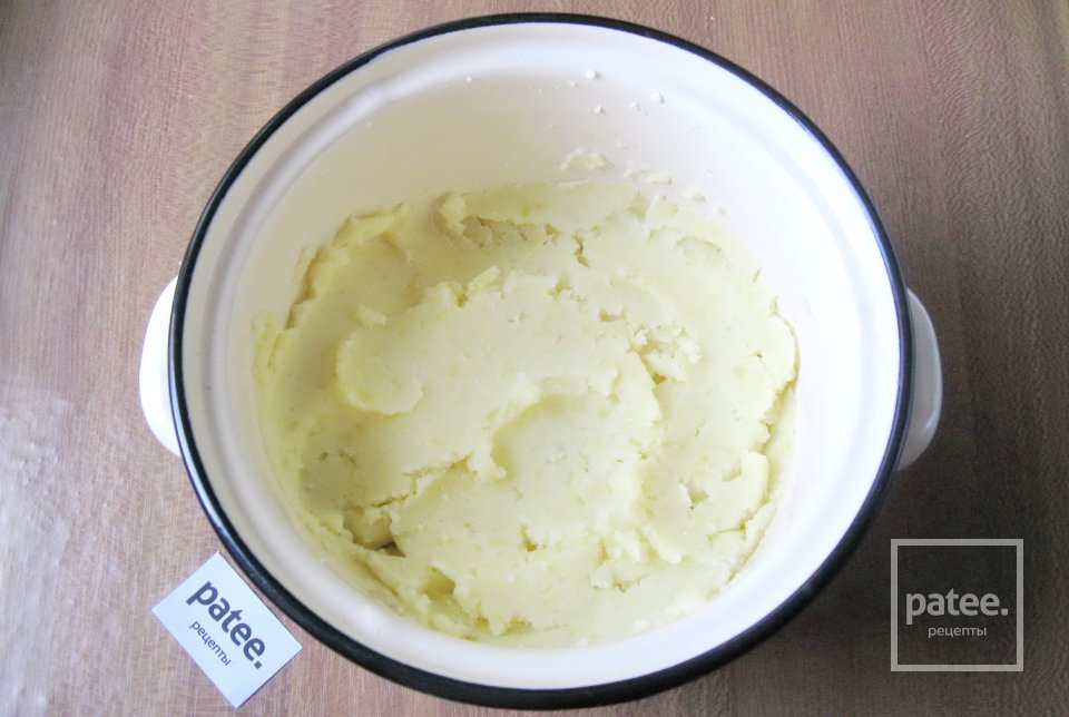 Картофельная запеканка с кабачками и грибами - Шаг 3