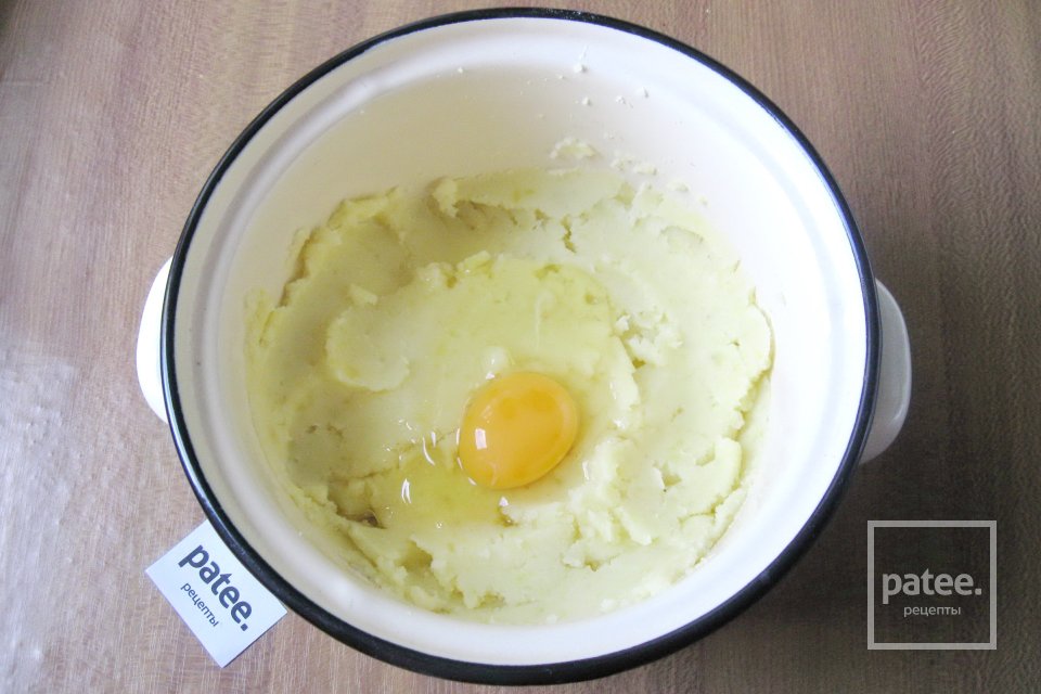 Картофельная запеканка с кабачками и грибами - Шаг 4