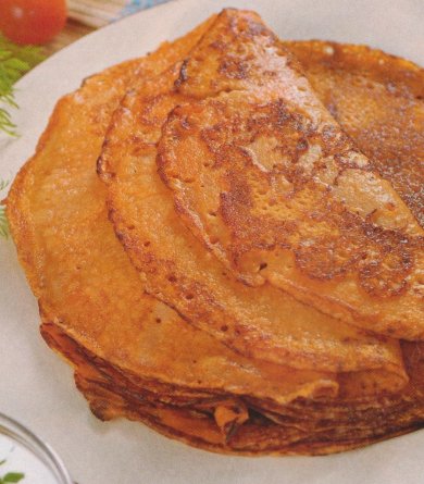 БЛИНЧИКИ НА ТОМАТНОМ СОКЕ - Шаг 1