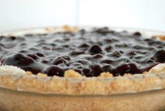 Черничный чизкейк без выпечки