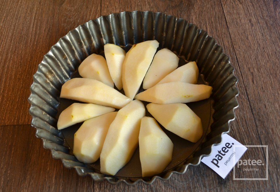 Шоколадный пирог с грушами - Шаг 10