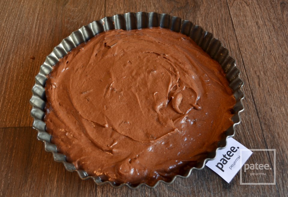 Шоколадный пирог с грушами - Шаг 11