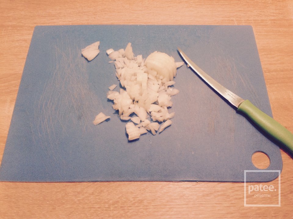 Сырный суп с грибами - Шаг 1