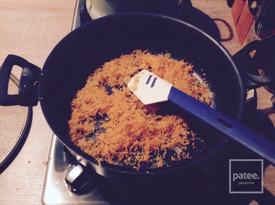 Сырный суп с грибами - Шаг 3