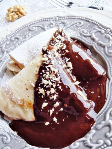 Блинчики по рецепту Кароля Гюнделя (Gundel palacsinta) - Шаг 1