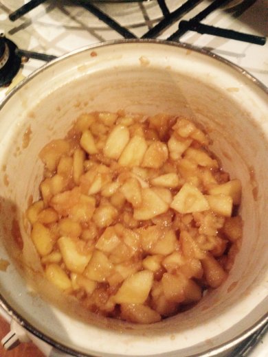 Карамелизированые яблоки для блинчиков. - Шаг 4