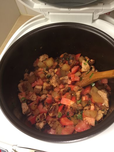 Гуляш в мультиварке - Шаг 4