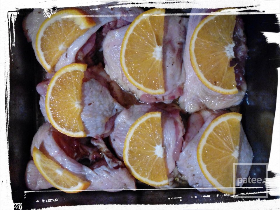 Курица в мёдово-апельсиновом маринаде - Шаг 4