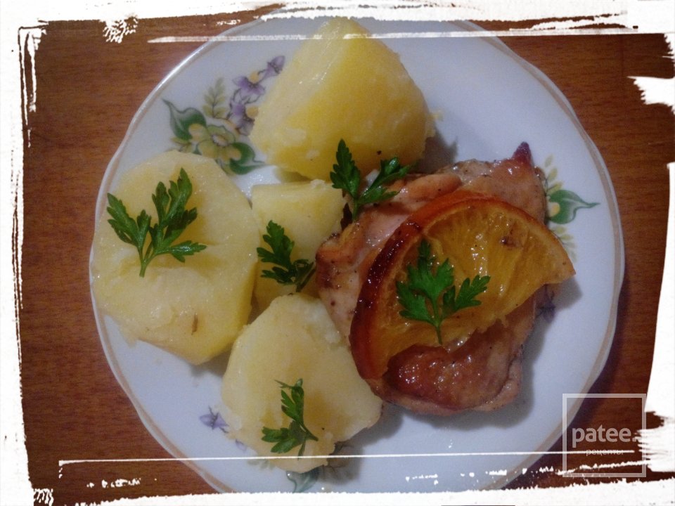 Курица в мёдово-апельсиновом маринаде - Шаг 5