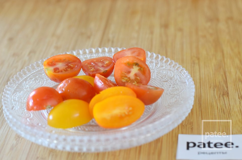 Овощной салат по-критски - Шаг 4