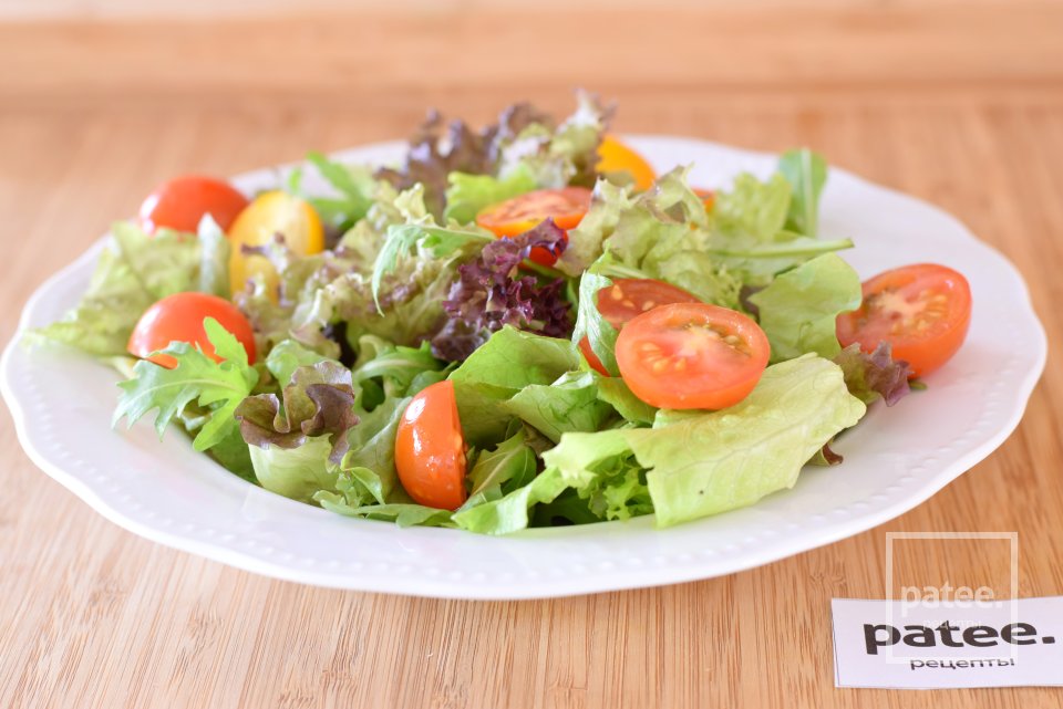 Овощной салат по-критски - Шаг 5