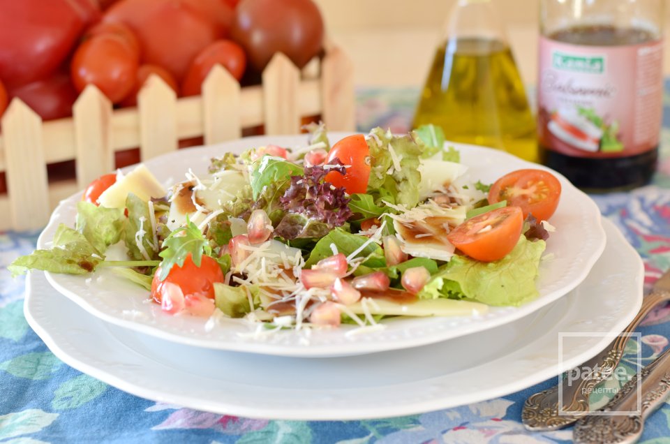 Овощной салат по-критски - Шаг 12