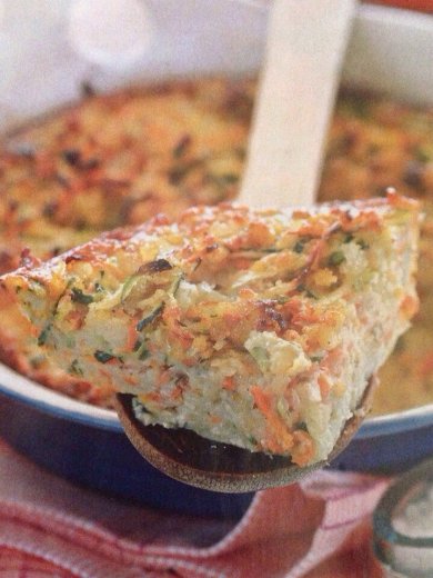 ОВОЩНОЙ КУГЕЛЬ - Шаг 1