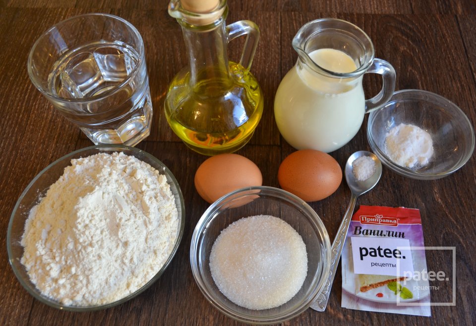 Тоненькие блины на молоке - Шаг 1