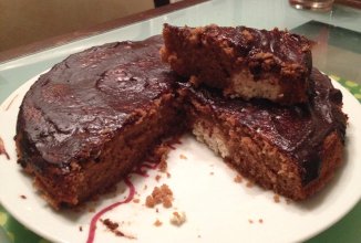 Шоколадно-творожный пирог "Фаворит"