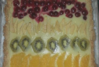 Пирог фруктово-ягодный