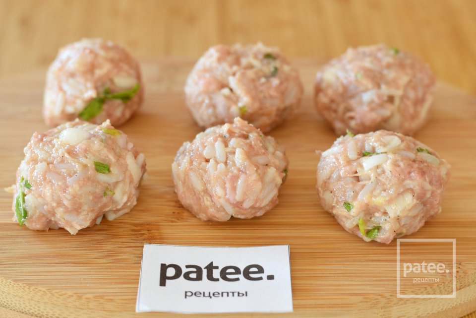 Мясные тефтели в яично- лимонном соусе - Шаг 10