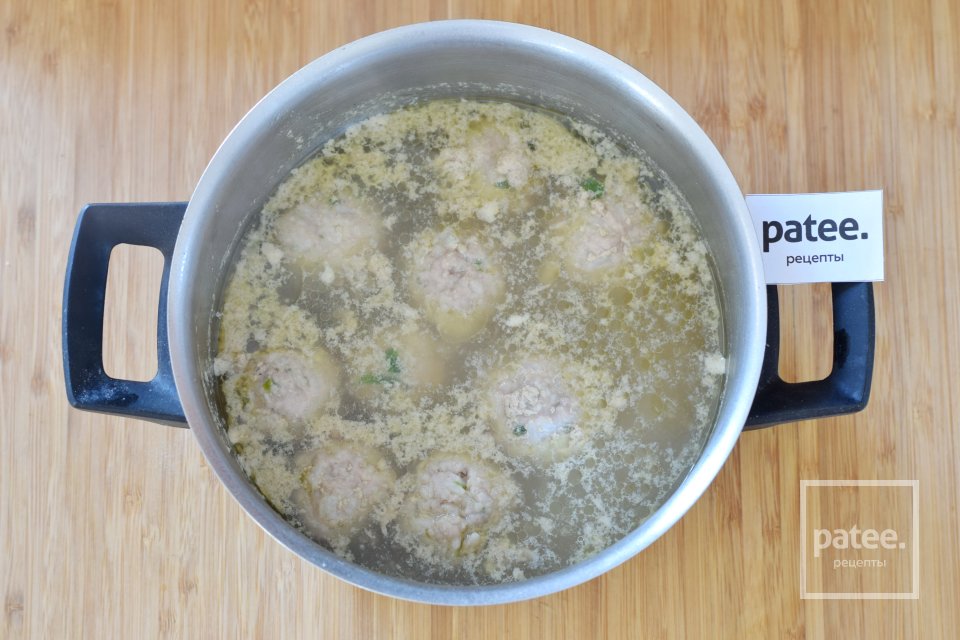 Мясные тефтели в яично- лимонном соусе - Шаг 13