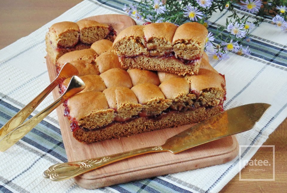 Медовая коврижка с джемом - Шаг 16