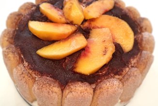 Персиковый тирамису