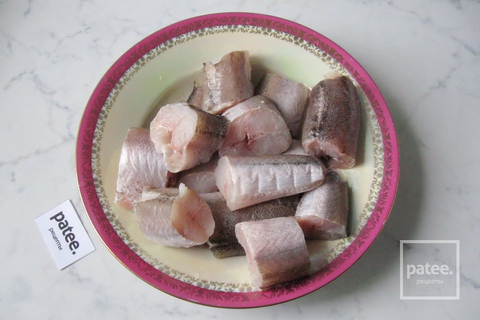 Хек в сливочном соусе - Шаг 2