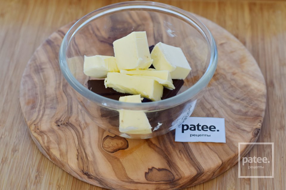  Шоколадные кексы с грушами - Шаг 7