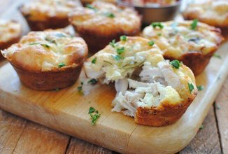 Куриный мафин с сыром