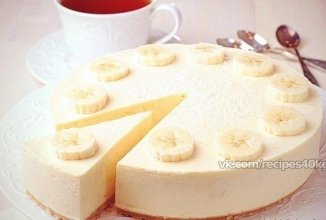 Банановый чизкейк