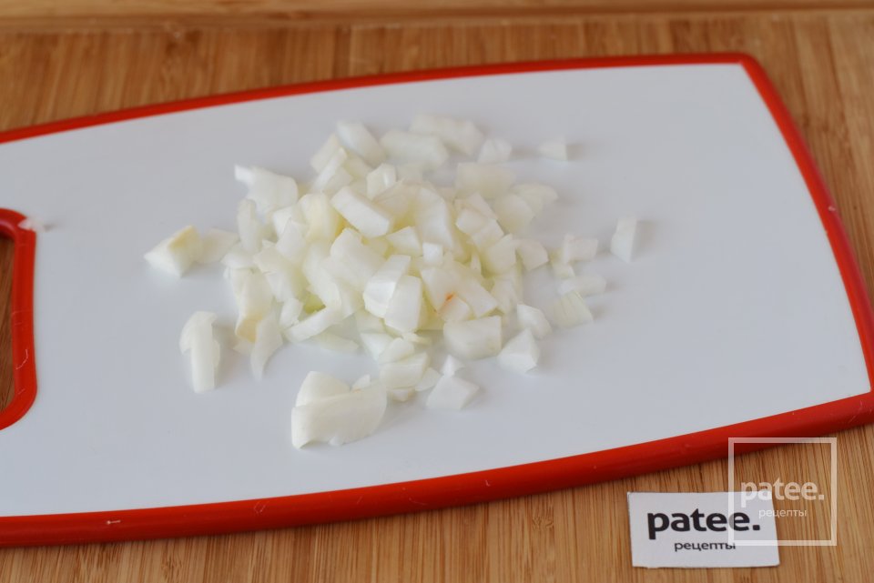 Салат из куриной печени с горошком - Шаг 2