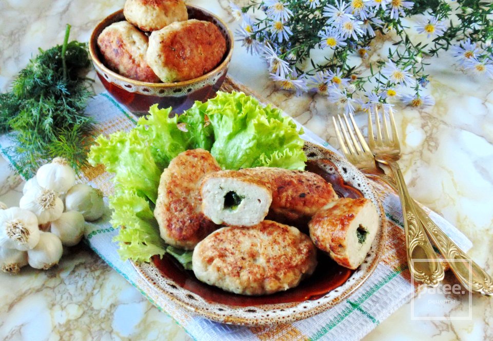 Котлеты с зелёным маслом - Шаг 19