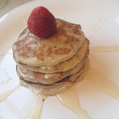 Оладьи с творожным сыром - Шаг 4