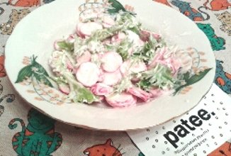 Редиска в сметане