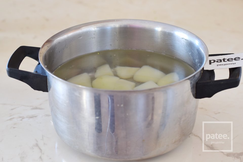 Овощной суп-пюре с креветками - Шаг 3