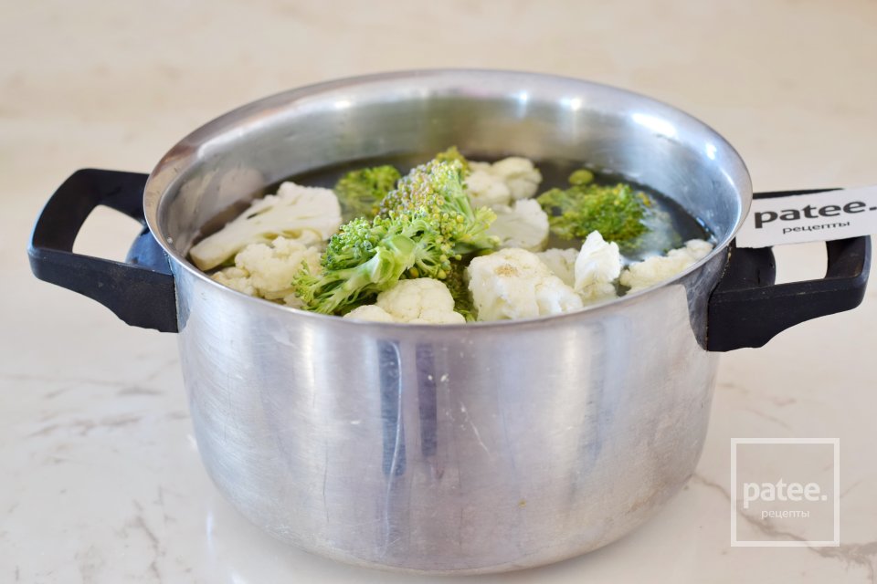 Овощной суп-пюре с креветками - Шаг 5