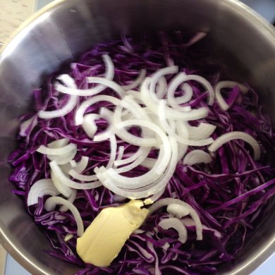 Красная капуста по-чешски - Шаг 1