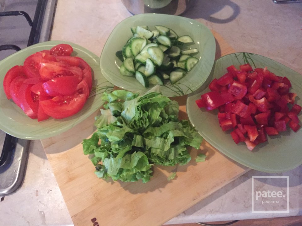 Салат с тунцом - Шаг 1