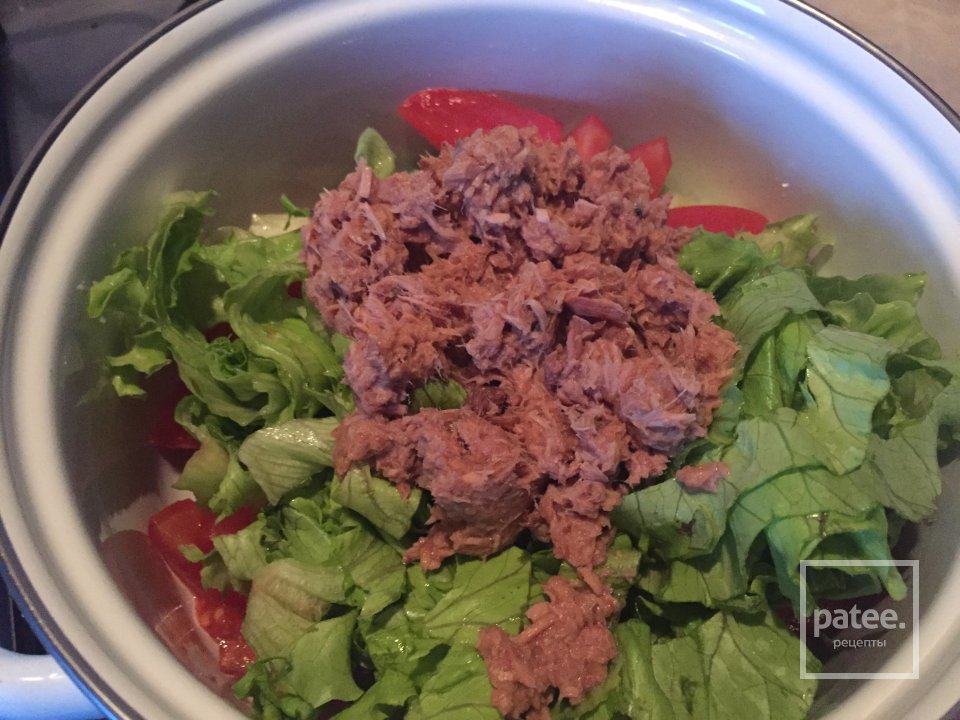 Салат с тунцом - Шаг 2