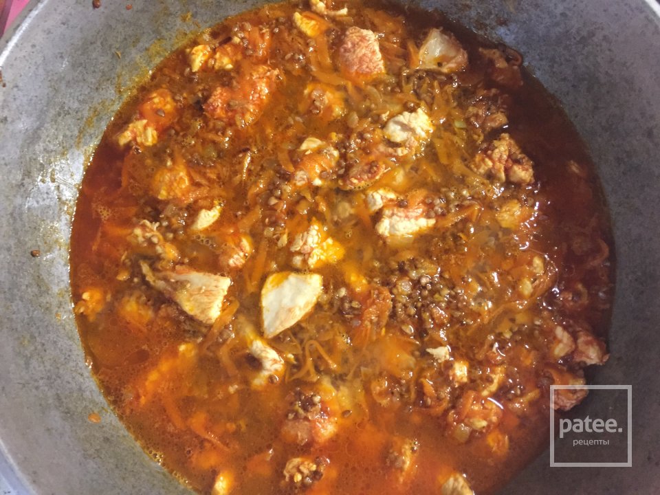 Филе цыплёнка в гречневой шубке. - Шаг 7