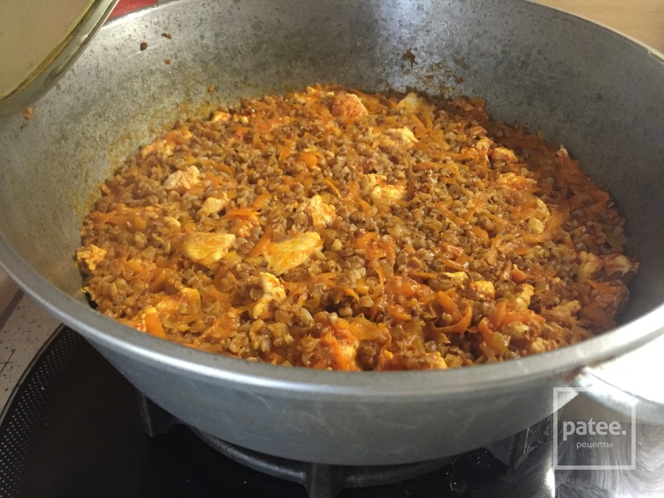 Филе цыплёнка в гречневой шубке. - Шаг 9