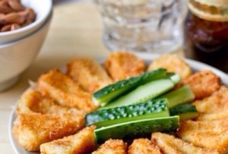 ЖАРЕНЫЙ СУЛУГУНИ В ХРУСТЯЩЕЙ СЫРНОЙ ПАНИРОВКЕ😍😋😋😋