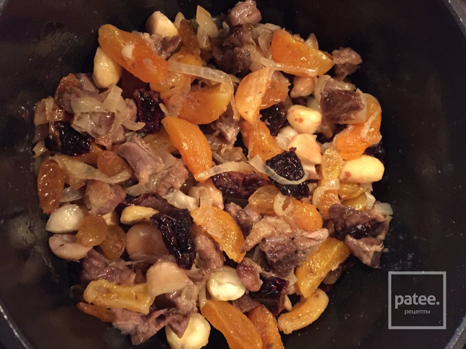 Плов с каштанами и бараниной - Шаг 6