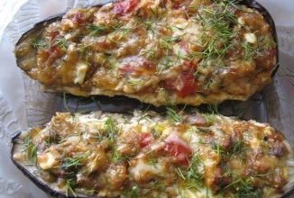 Баклажаны фаршированные по-каталонски