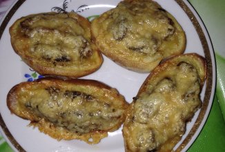 Жульен в картофеле