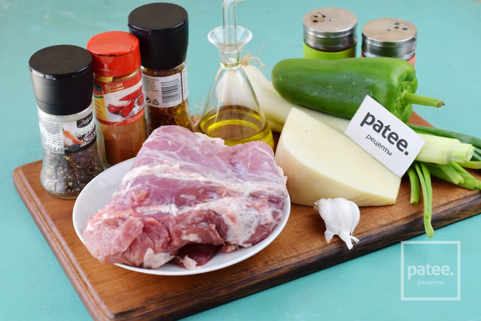 Мясной рулет с полезной начинкой - Шаг 1