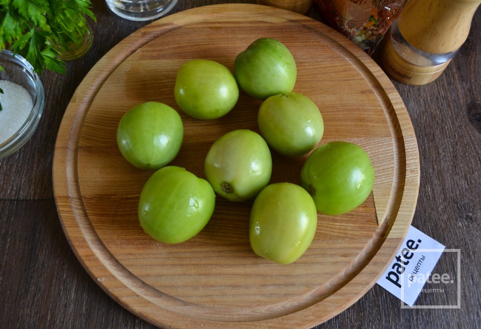 Маринованные зеленые помидоры - Шаг 5