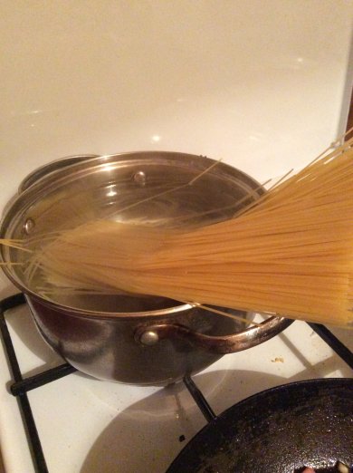 Паста карбонара - Шаг 1