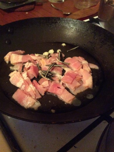 Паста карбонара - Шаг 2