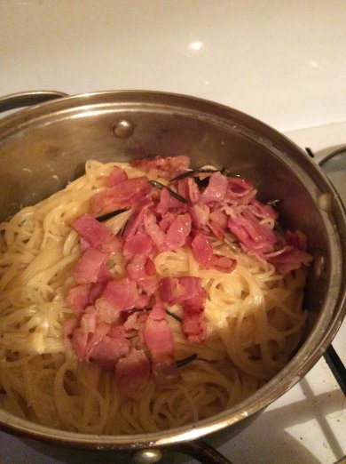 Паста карбонара - Шаг 5