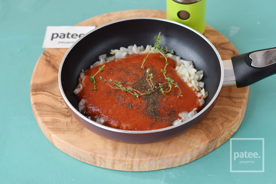 Кабачки фаршированные в томатном соусе - Шаг 6